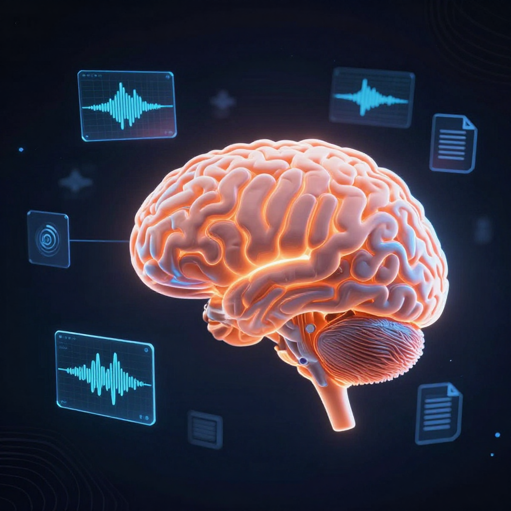 Qwen 3.5 native multimodal AI agent illustration
