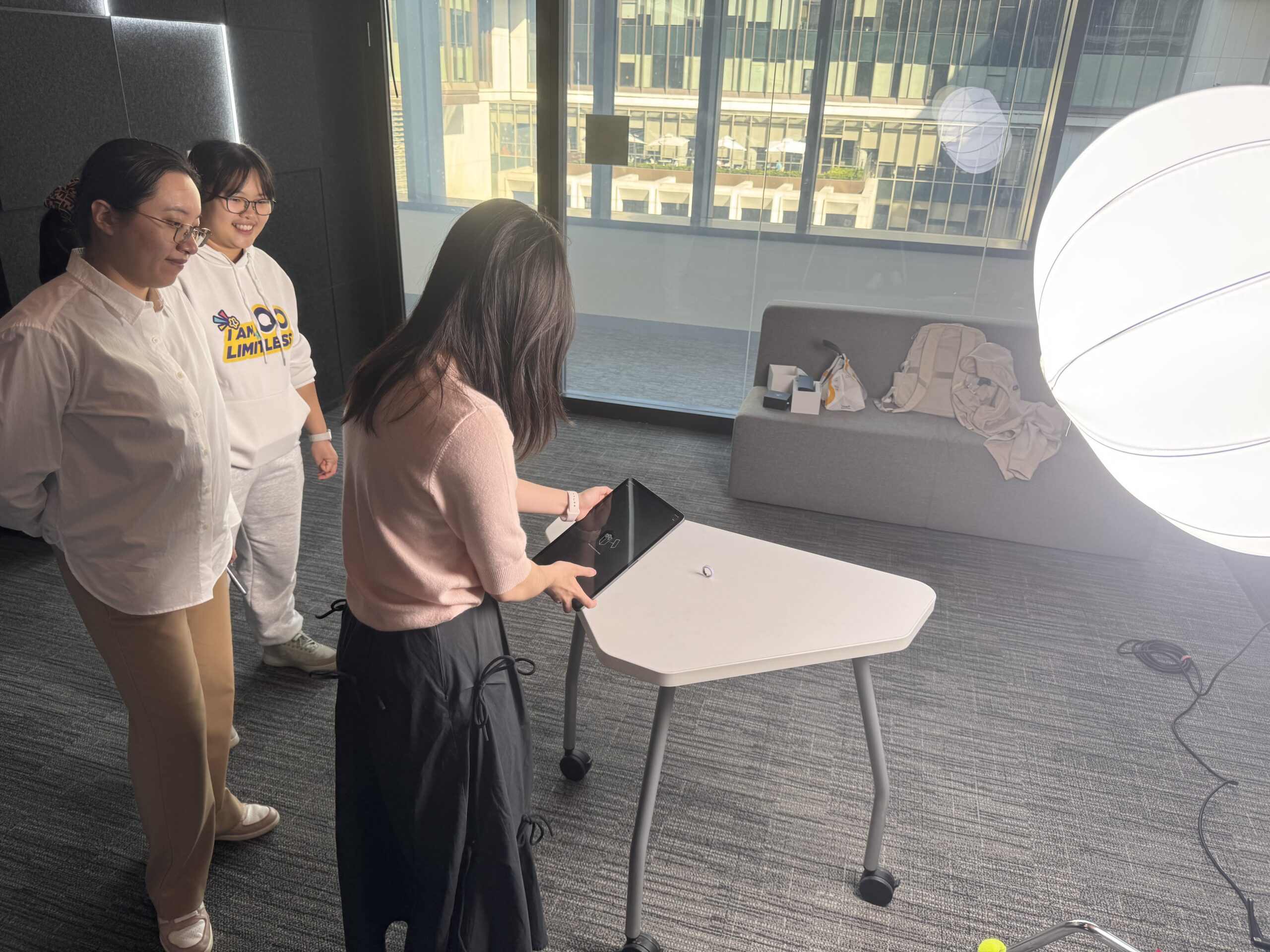 students photogrammetry with ipad pro