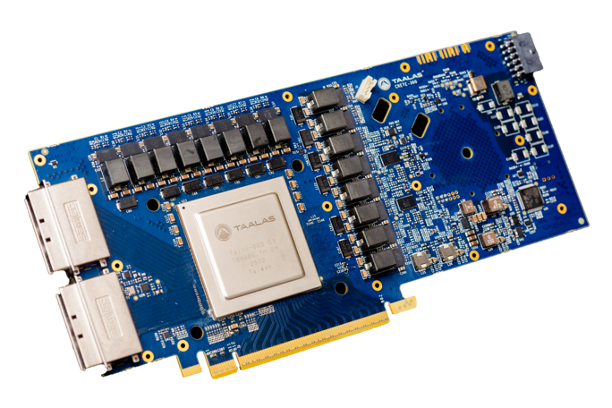 Taalas HC1 PCIe card with Llama 3.1 8B hardwired into silicon