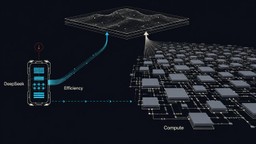 Illustration from coverage of DeepSeek's investor meeting transcript on compute and strategy