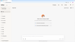 CoPaw agent workstation console interface showing multi-channel AI workflow