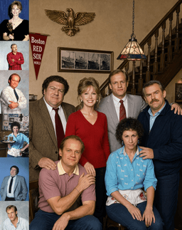 A group photograph generated by Qwen-Image-2.1 from six individual portrait references