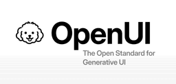OpenUI project banner reading 'The Open Standard for Generative UI'