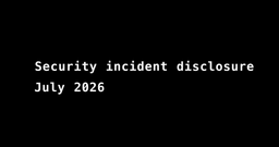 Hugging Face security incident disclosure banner
